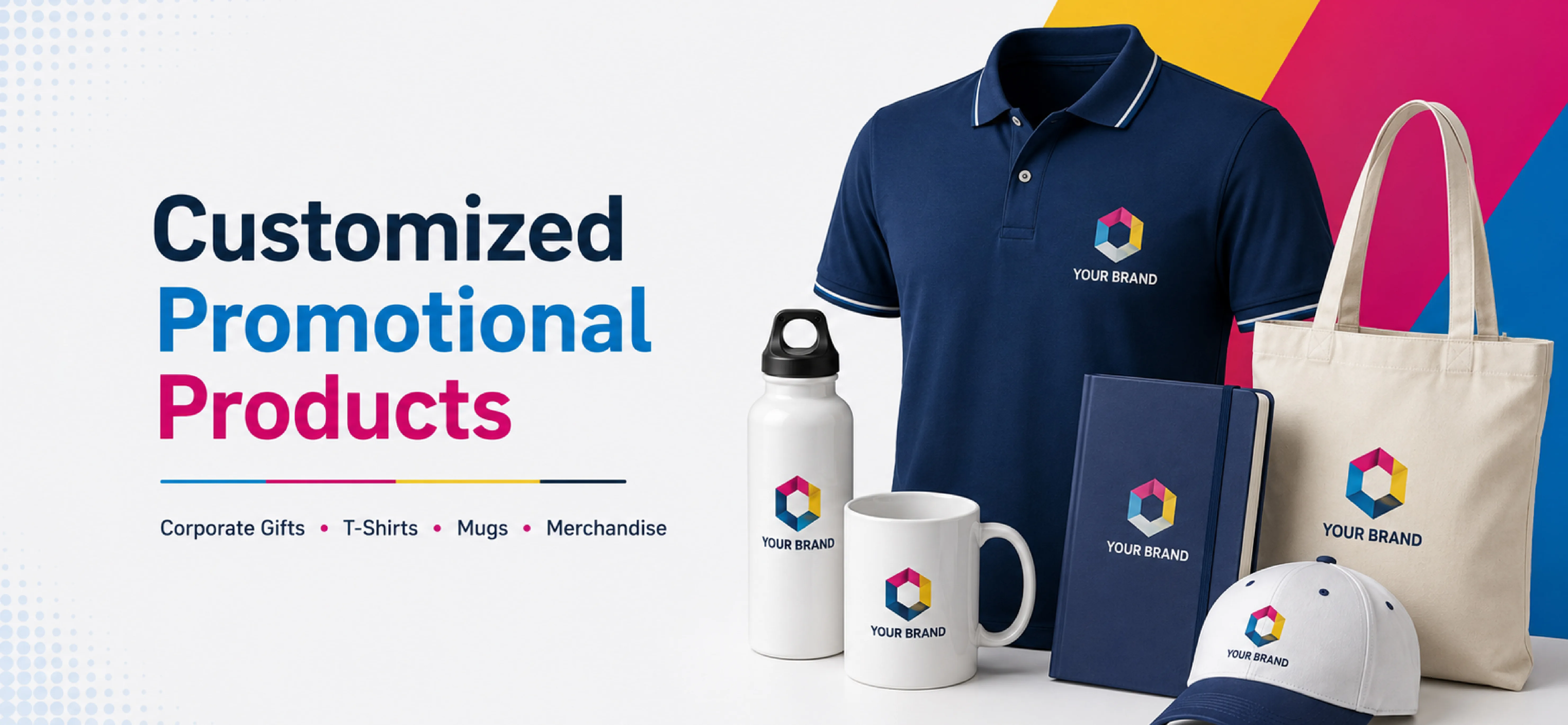 Print on demand product design banner